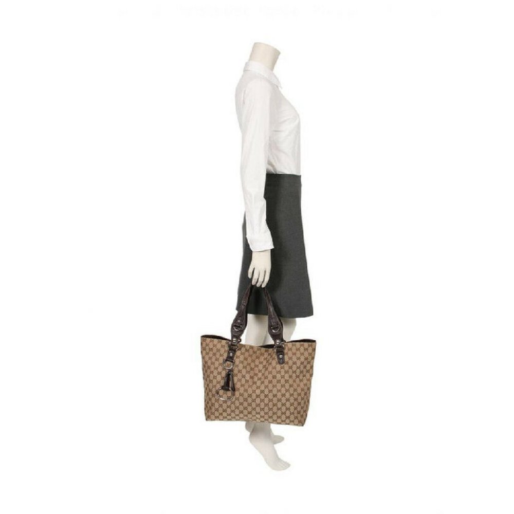 100% Authentic GUCCI GG Canvas Tote Bag - Picture 13 of 13